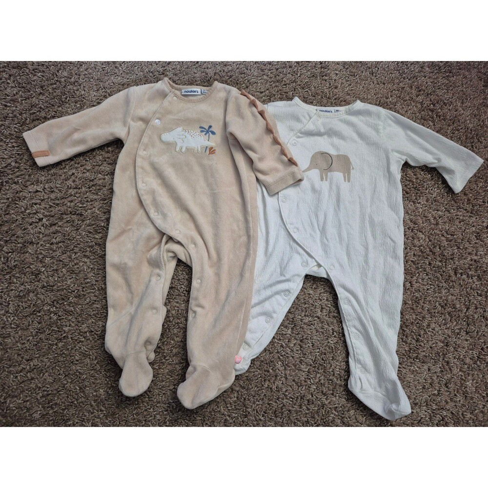 Noukies baby boy 1 piece outfits size 6 months 68cm